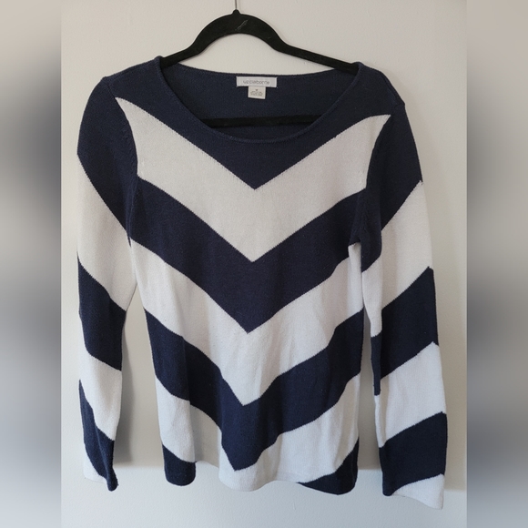 Liz claiborne chevron striped sweater - Picture 1 of 2